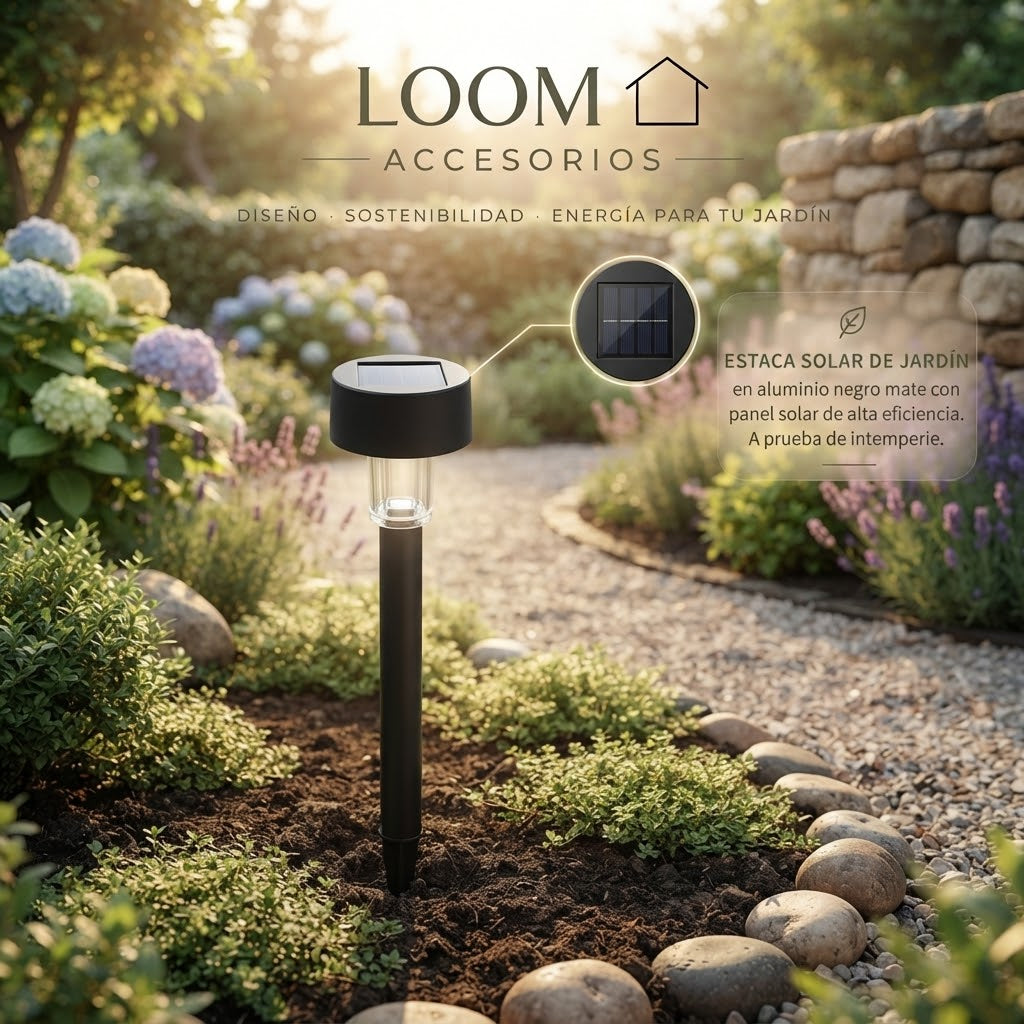 Lampara  jardin  solar set x 6