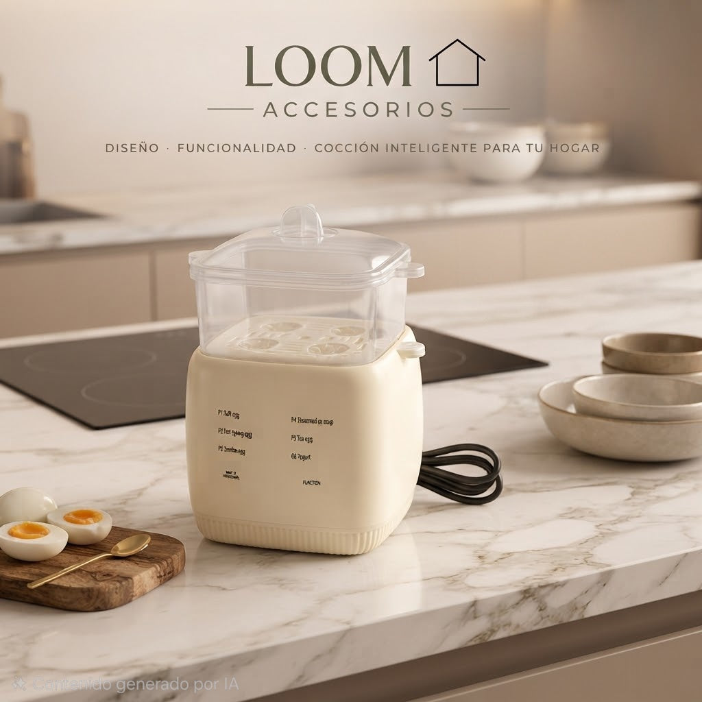 Cocedor huevos al vapor