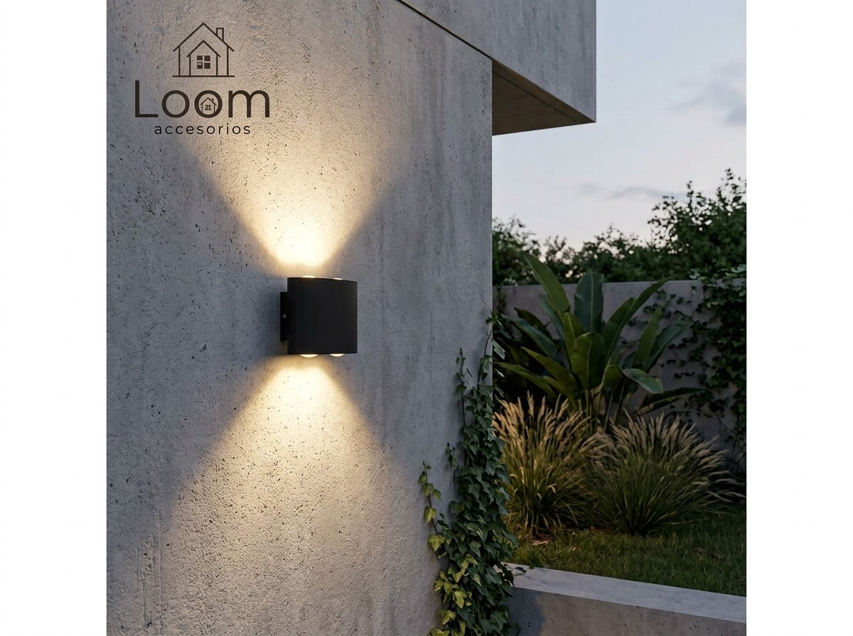 Luz led aluminio 4w 3000k