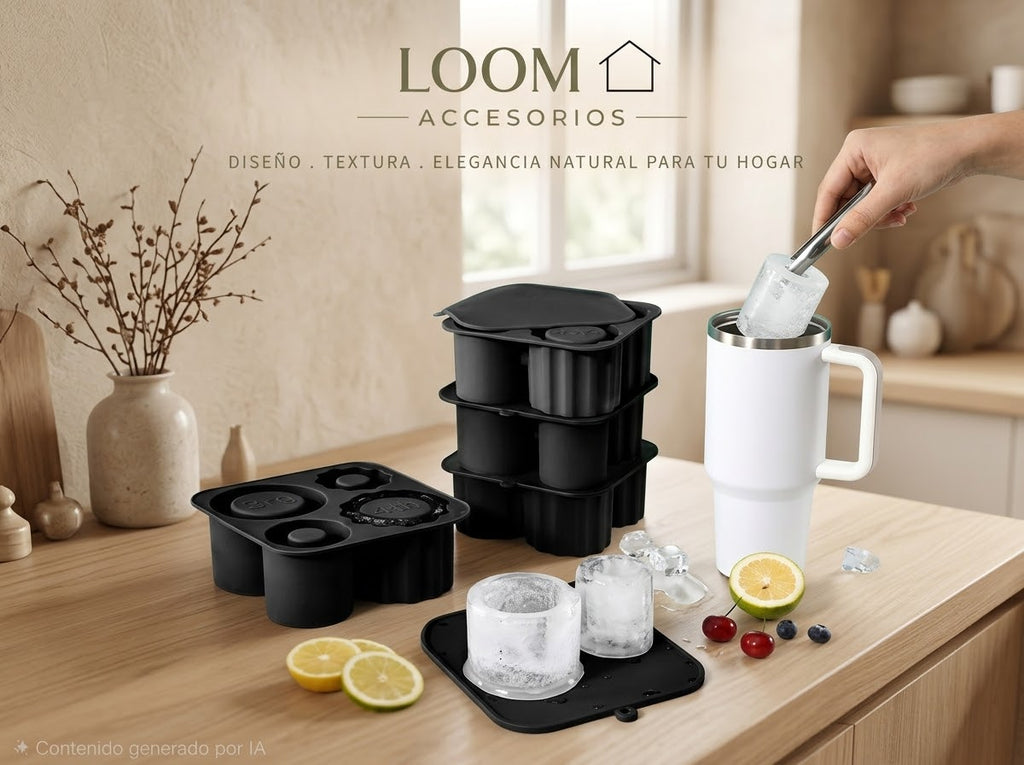 Molde hielera silicona Vaso termico